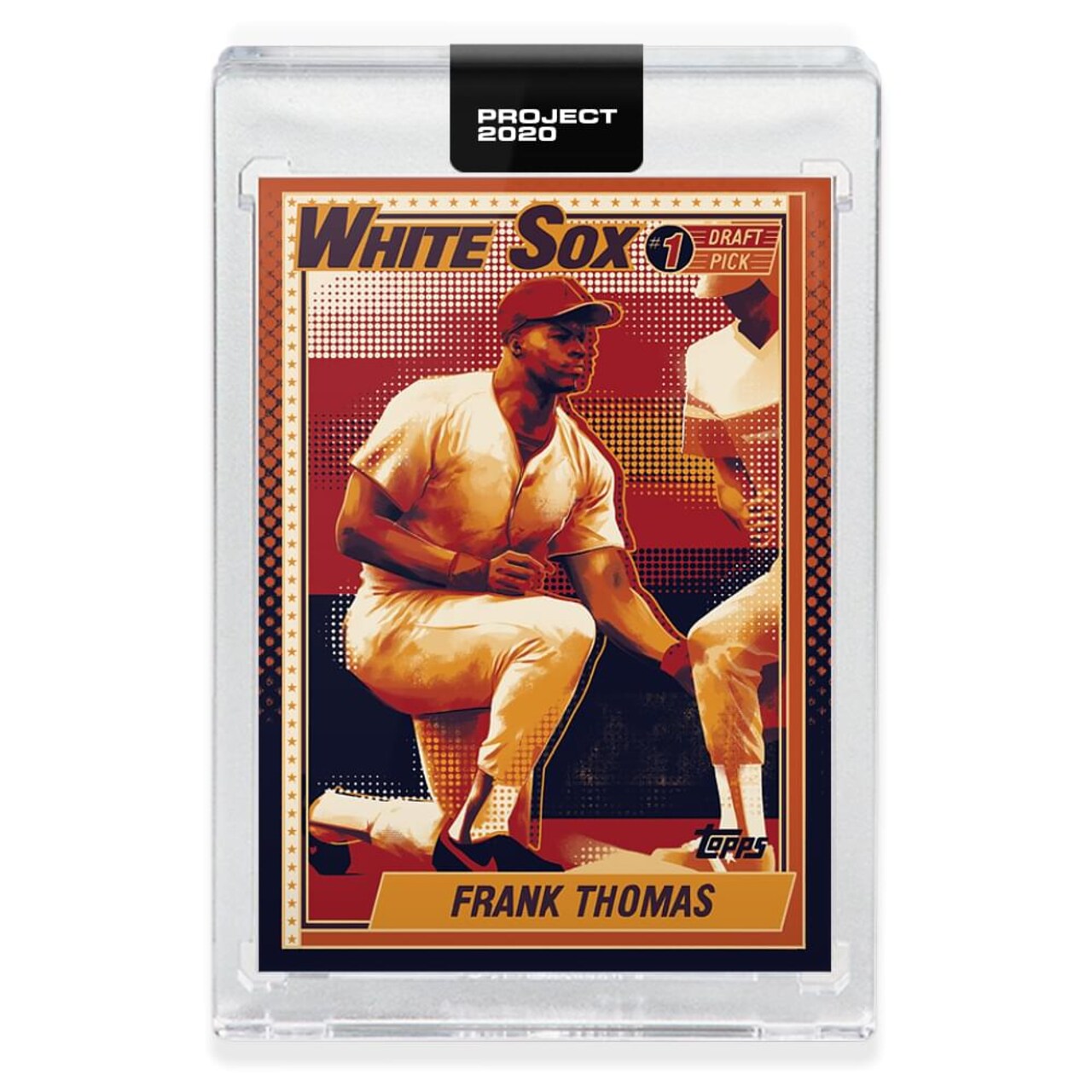 Topps PROJECT 2020 Card 83 - 1990 Frank Thomas by Matt Taylor